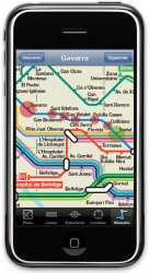 Barcelona Metro iPhone App
