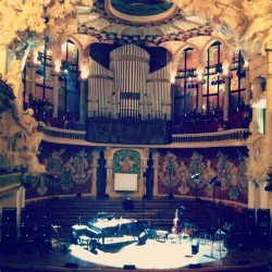 inside Palau de la Música