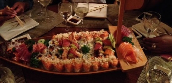 photo of sushi at Matsuri