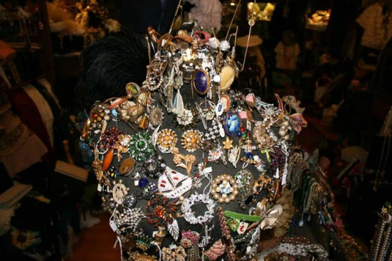photo of the brooches in Heritage