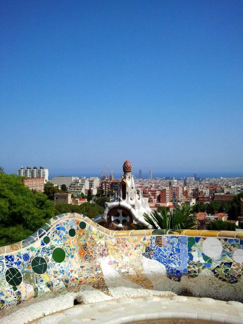 view from Park Güell