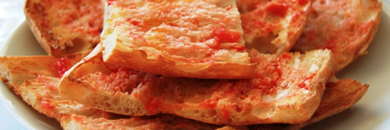 photo of pan con tomaca