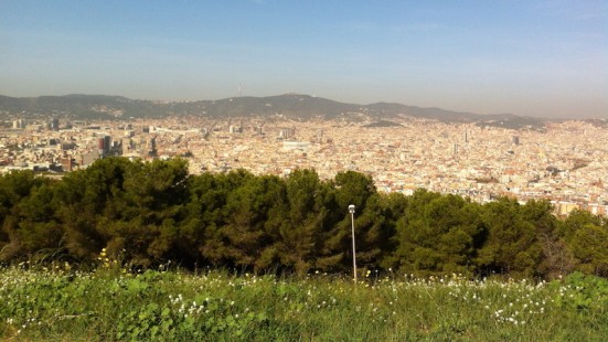 View from Montjuïc