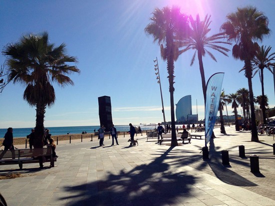 Barcelona beachfront