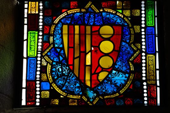Pedralbes Monastery stained glass
