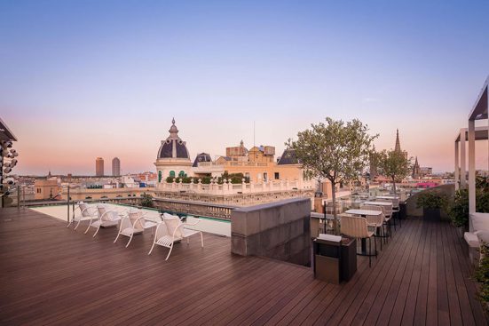 Chill-Out Terrace at Ohla Barcelona