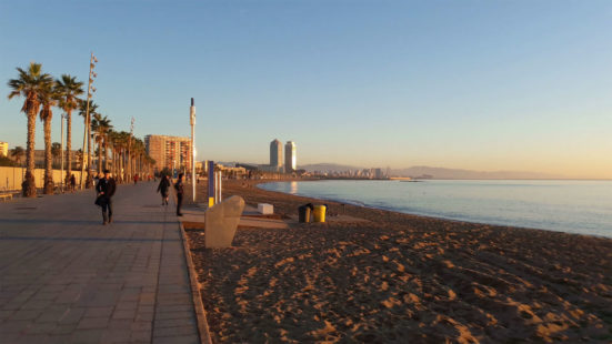 La Playa de la Barceloneta